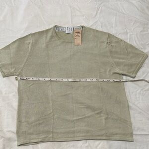 TSE Sage Green Short Sleeve Knit Tee